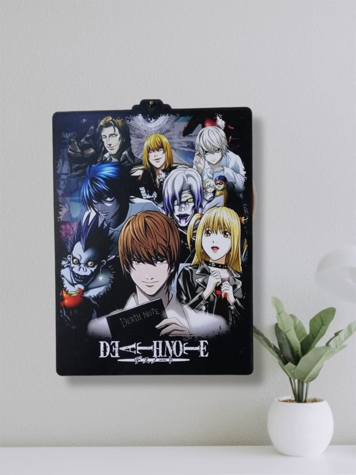 Death Note Ahşap Çerçeve