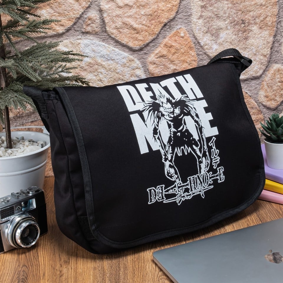 Death Note Baskılı Unisex Postacı Çantası