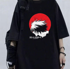 Death Note L Siyah Unisex Oversize T-shirt