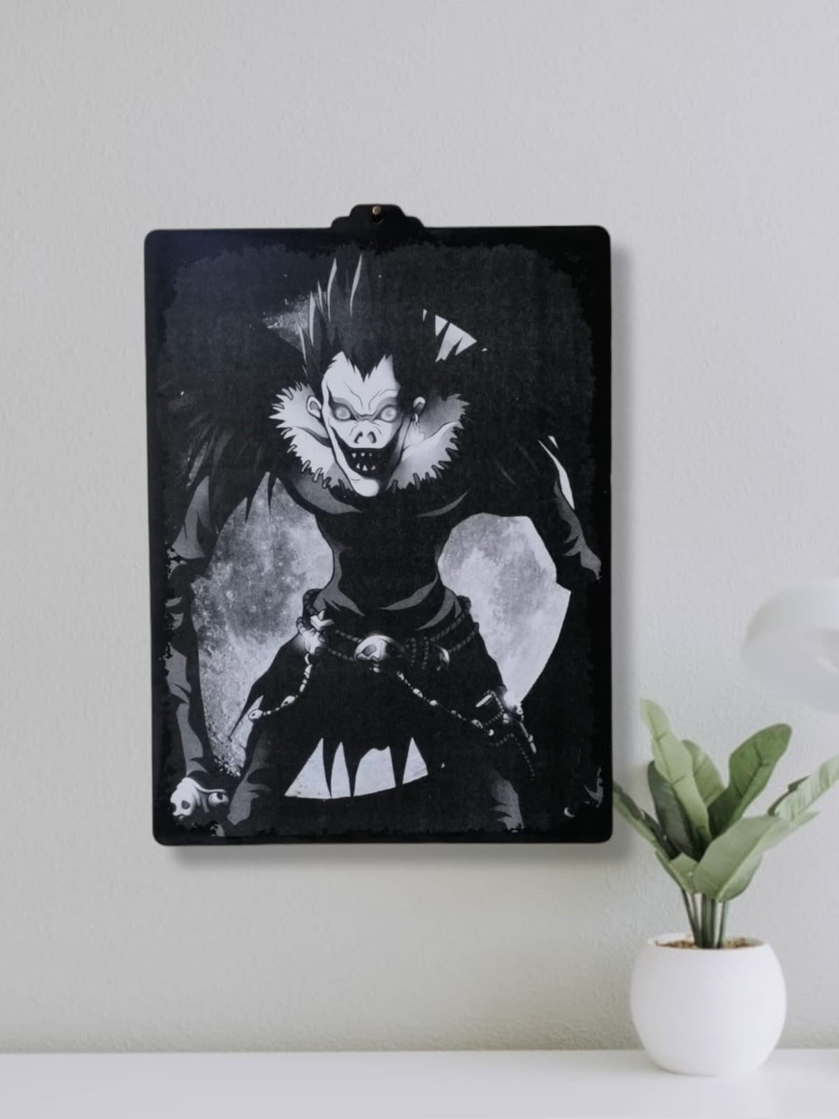 Death Note Ryuk Ahşap Çerçeve