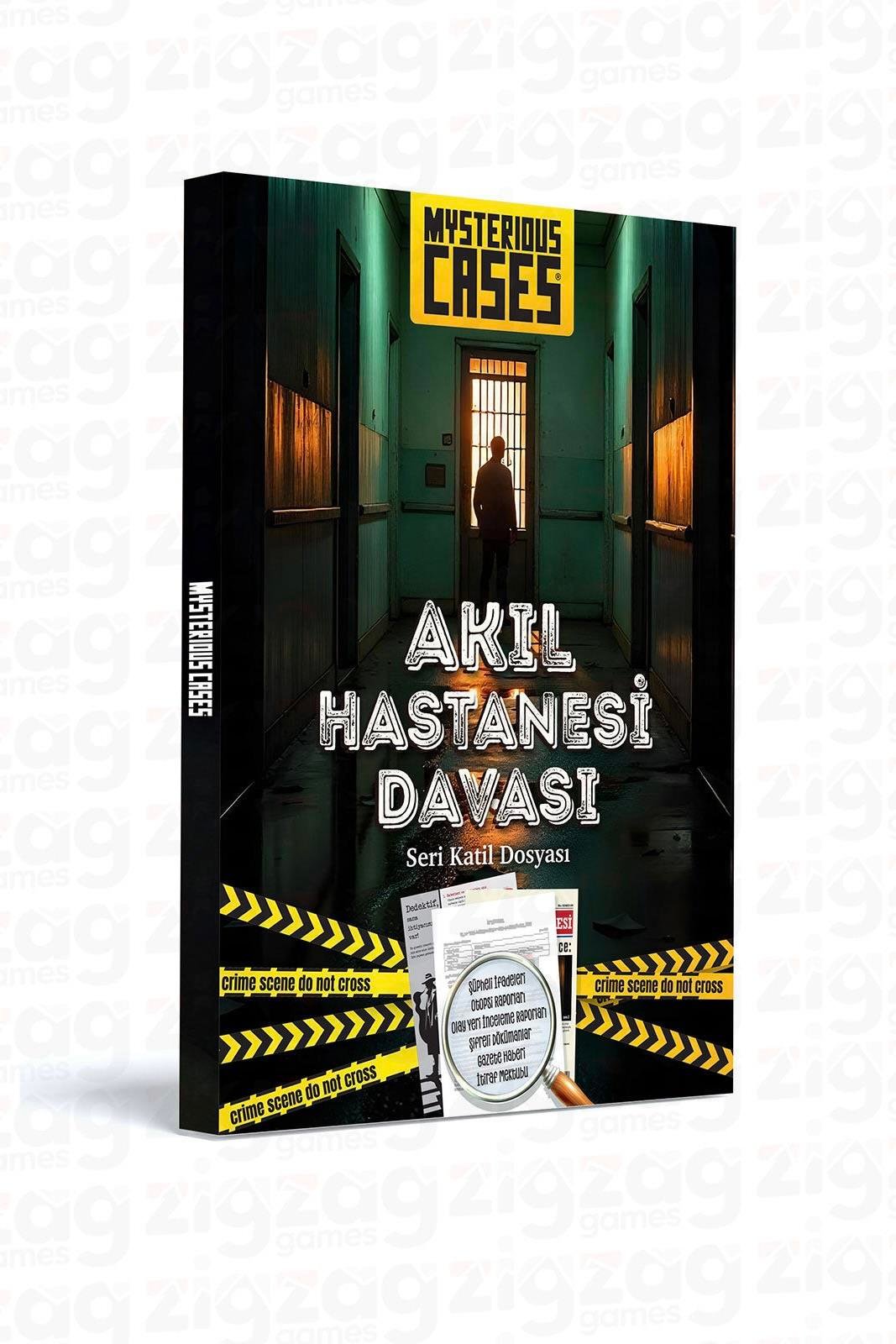 Dedektif Dava Çözme Oyunu - Akıl Hastanesi Davası