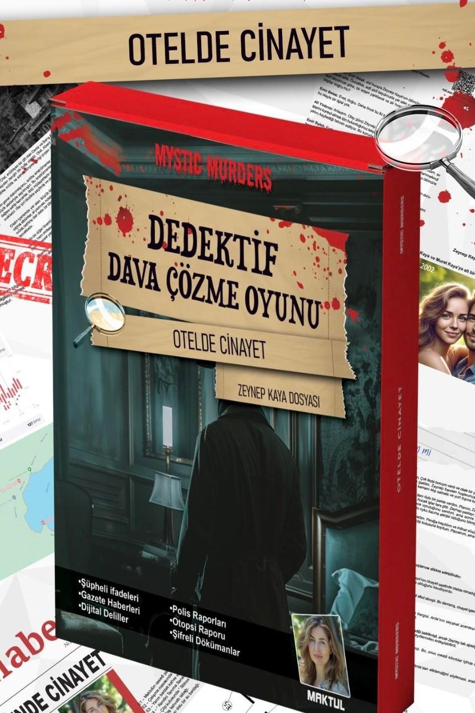 Dedektif Dava Çözme Oyunu - Otelde Cinayet