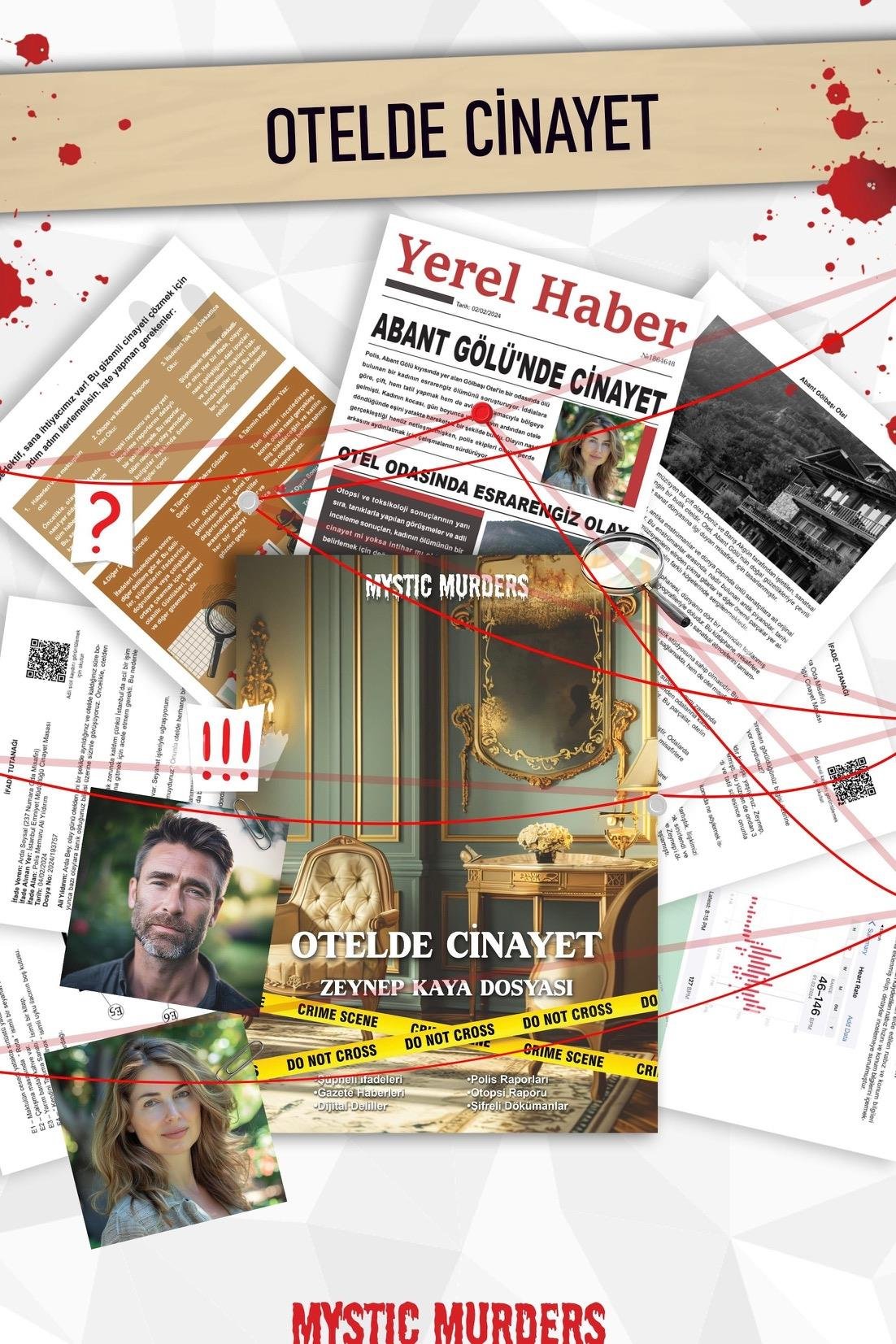 Dedektif Dava Çözme Oyunu - Otelde Cinayet