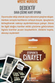 Dedektif Kart Oyunu - Otoparkta Cinayet