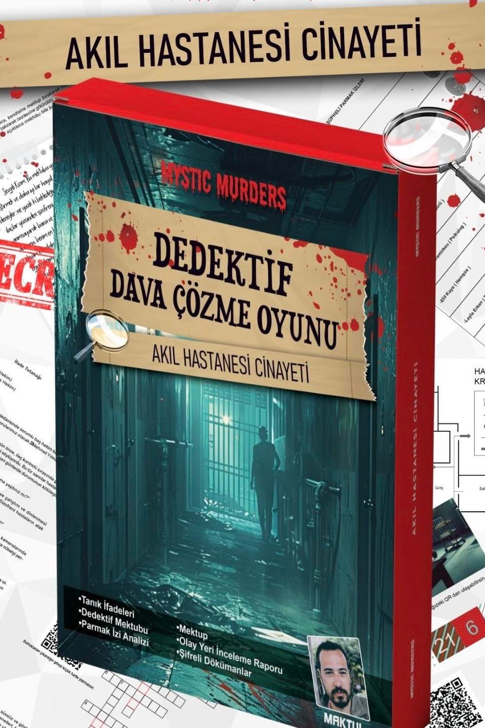 Dedektiflik Cinayet Çözme Oyunu - Akıl Hastanesi Davası