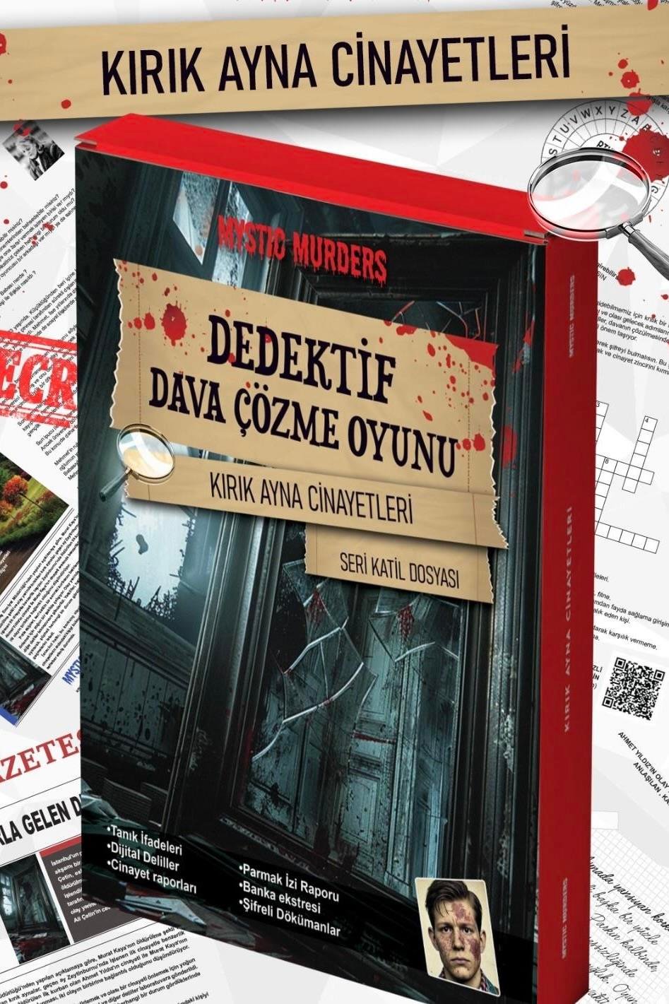 Dedektiflik Cinayet Çözme Oyunu - Kırık Ayna Cinayetleri