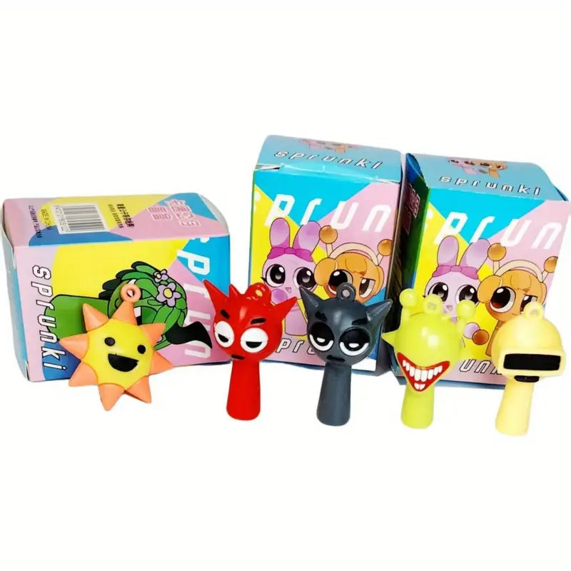 Sprunki Karakterli Sürpriz Kutu Figürler