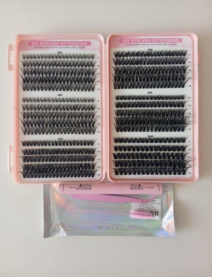 DIY Kirpik Uzatma Seti