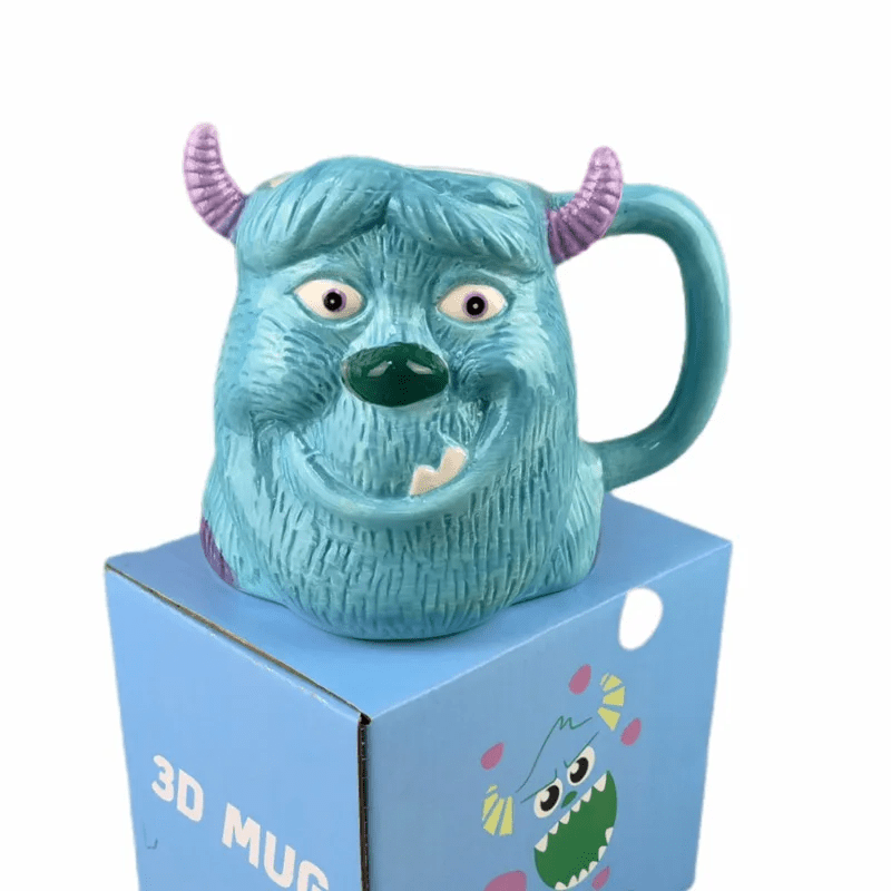 Disney Cartoon Monster Seramik Kupa