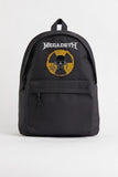 dompuleri moda Megadeth Skull Baskılı Unisex Sırt Çantası