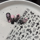 Gothic Tırnak Stickeri