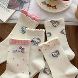 Sevimli Hello Kitty Çorap (1 Çift)