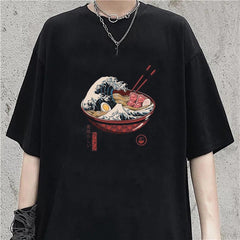 Eat Art Siyah Unisex Oversize T-shirt