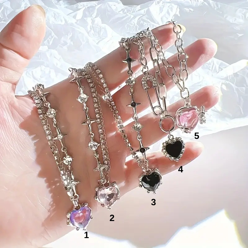 Y2K Star Vintage Design Kolye