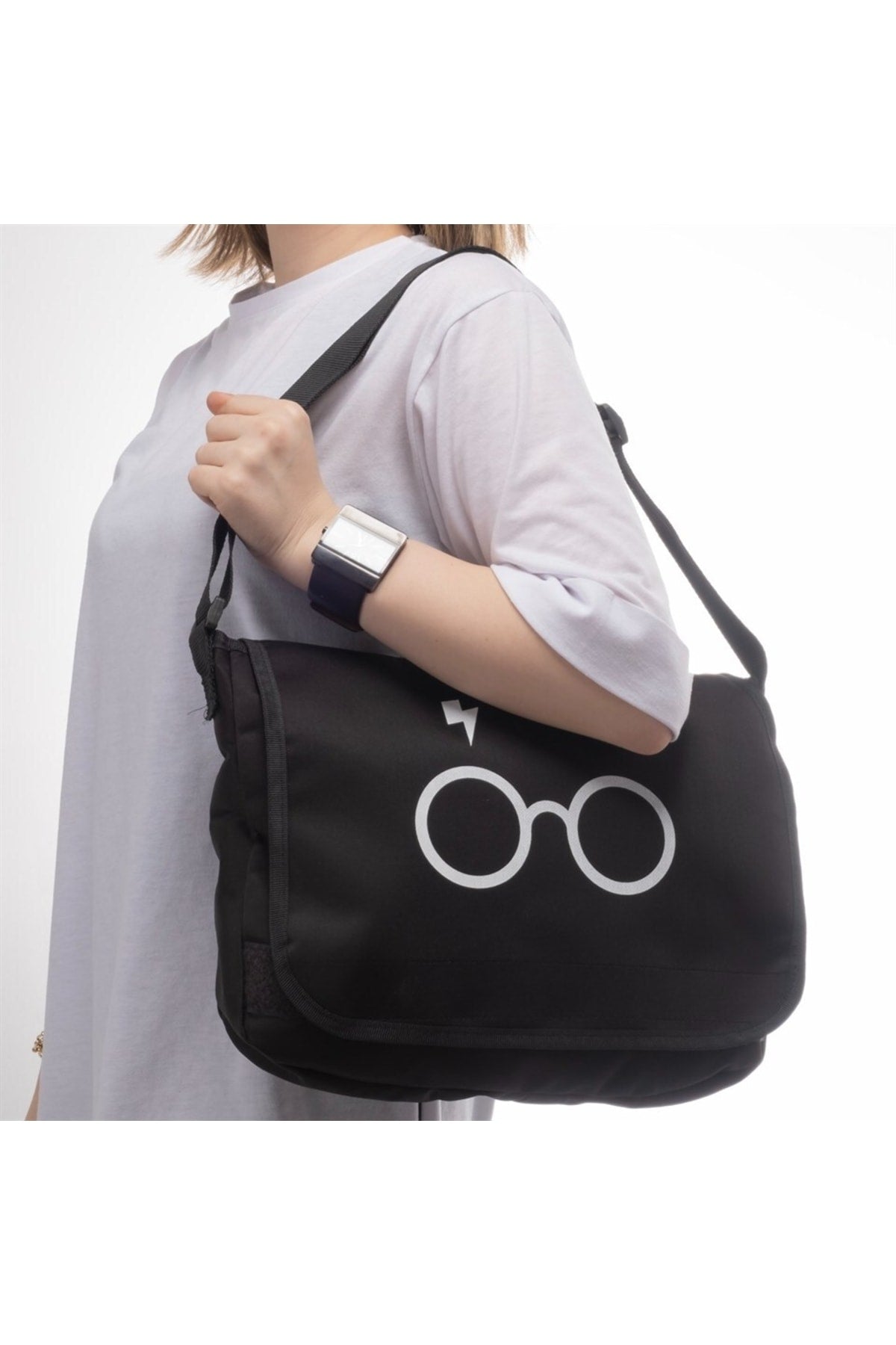 Eysa Hp Baskılı Unisex Postacı Çantası