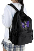 EYSAVERDE  Butterfly Baskılı Unisex Sırt Çantası