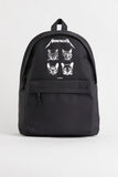 EYSAVERDE  Meowtallica Baskılı Unisex Sırt Çantası