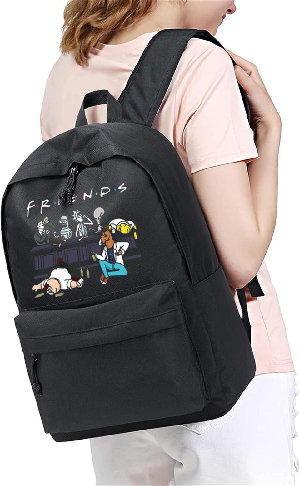 Friends Baskılı Unisex Sırt Çantası