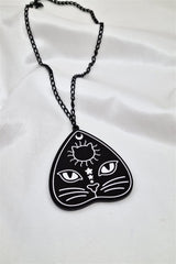 Gothic Black Cat Kolye