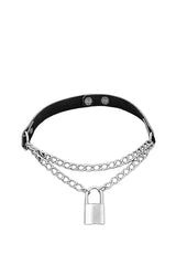 Gothic Kilit Zincir Choker