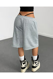 Gothic Love Unisex Baggy Cepsiz Oversize Bermuda Şort