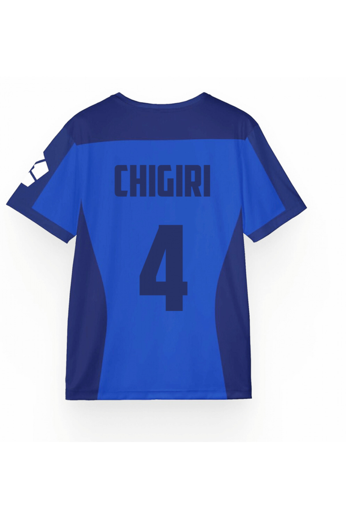 Anime Blue Lock Mavi CHIGIRI 4 Unisex Forma Unisex T-shirt
