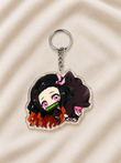 Demon Slayer (Kimetsu no Yaiba) Temalı Charm Anahtarlık