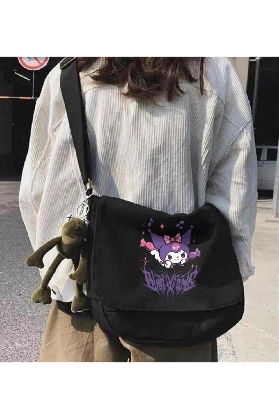 Harajuku Anime Kuromi Postacı Çantası