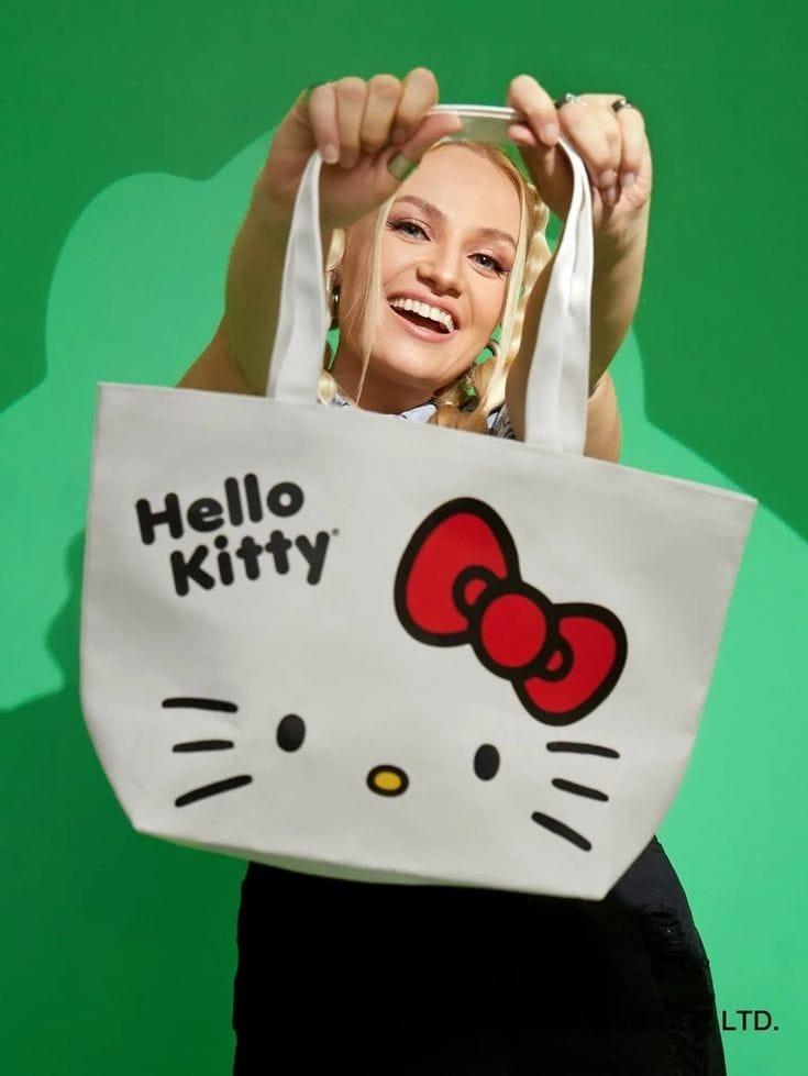 Hello Kitty Baskılı Omuz Çantası