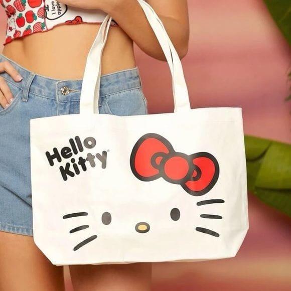 Hello Kitty Baskılı Omuz Çantası