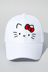 Hello Kitty Beyaz Şapka