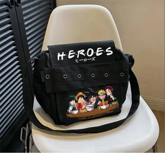 Heroes Bestfriend Night Date Baskılı Postacı Çantası