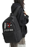 I Love Spider-Man Baskılı Unisex Sırt Çantası