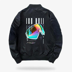 Ice Hell Baskılı Unisex Bomber Ceket