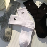 Pinterest Heart Desenli Çorap (6 Çift)