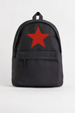 Joon Wear Red Star Baskılı Unisex Sırt Çantası