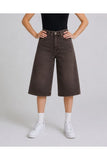 Kahverengi Harajuku Y2K Unisex Şort