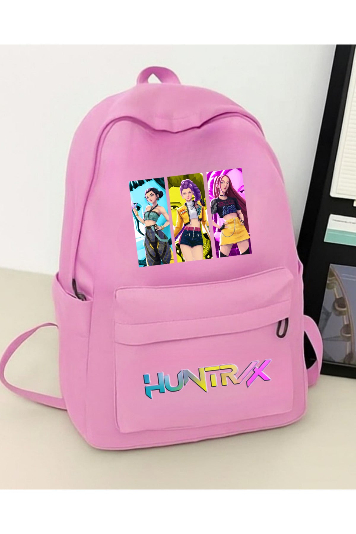 KPop Demon Hunters Detail Baskılı Okul, Dershane, Kurs Sırt Çantası
