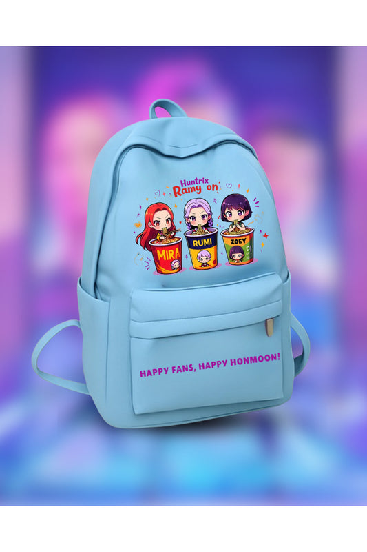 KPop Demon Hunters Detail Baskılı Okul, Dershane, Kurs Sırt Çantası