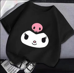 Kuromi Face Young T-shirt