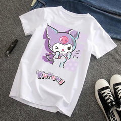 Kuromi Kids Baskılı T-shirt