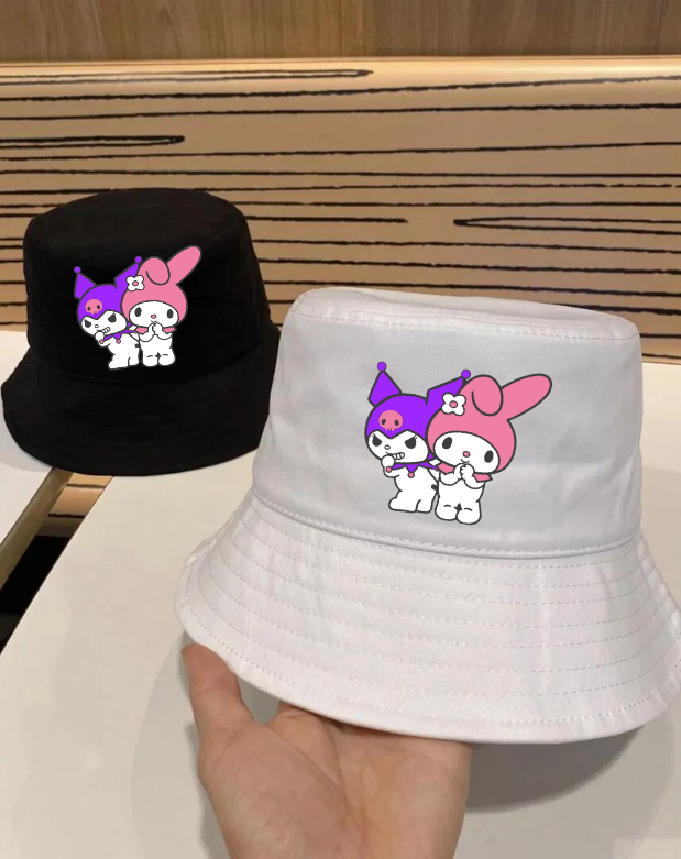 Kuromi & Melody Bucket Balıkçı Şapka