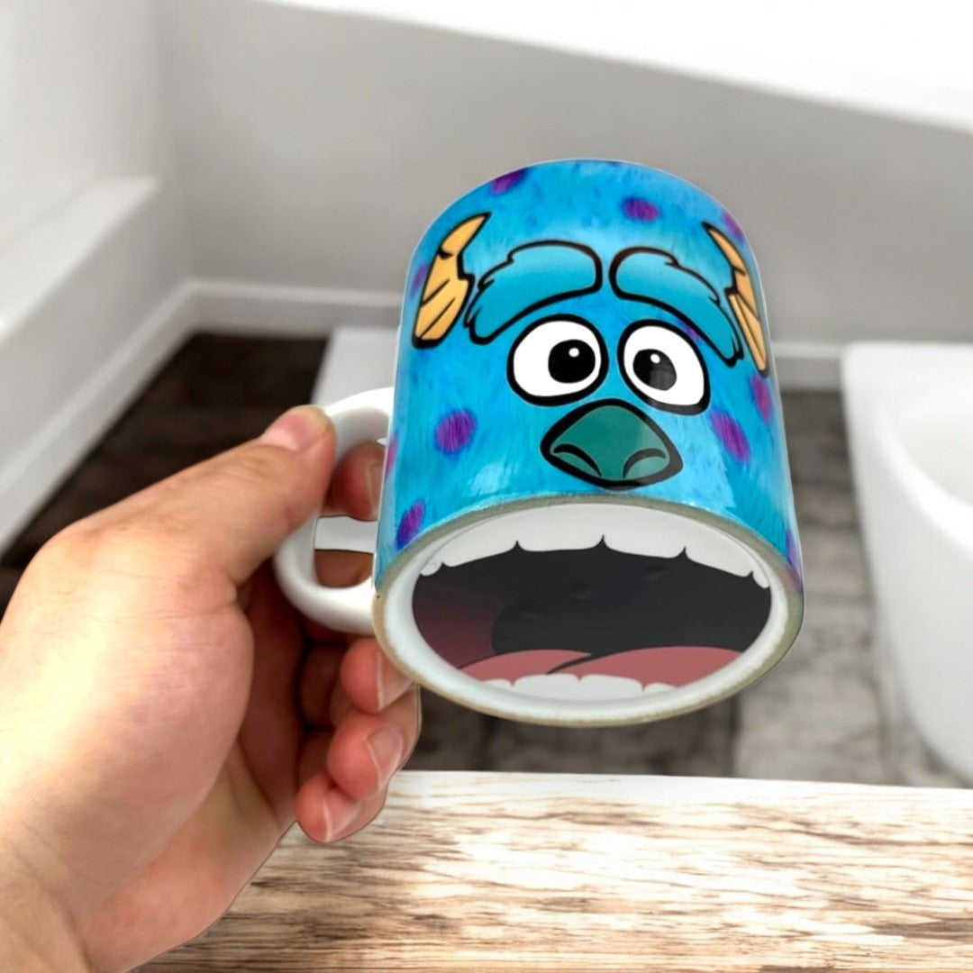 Sevimli Canavarlar Full Baskılı Porselen Kupa Bardak