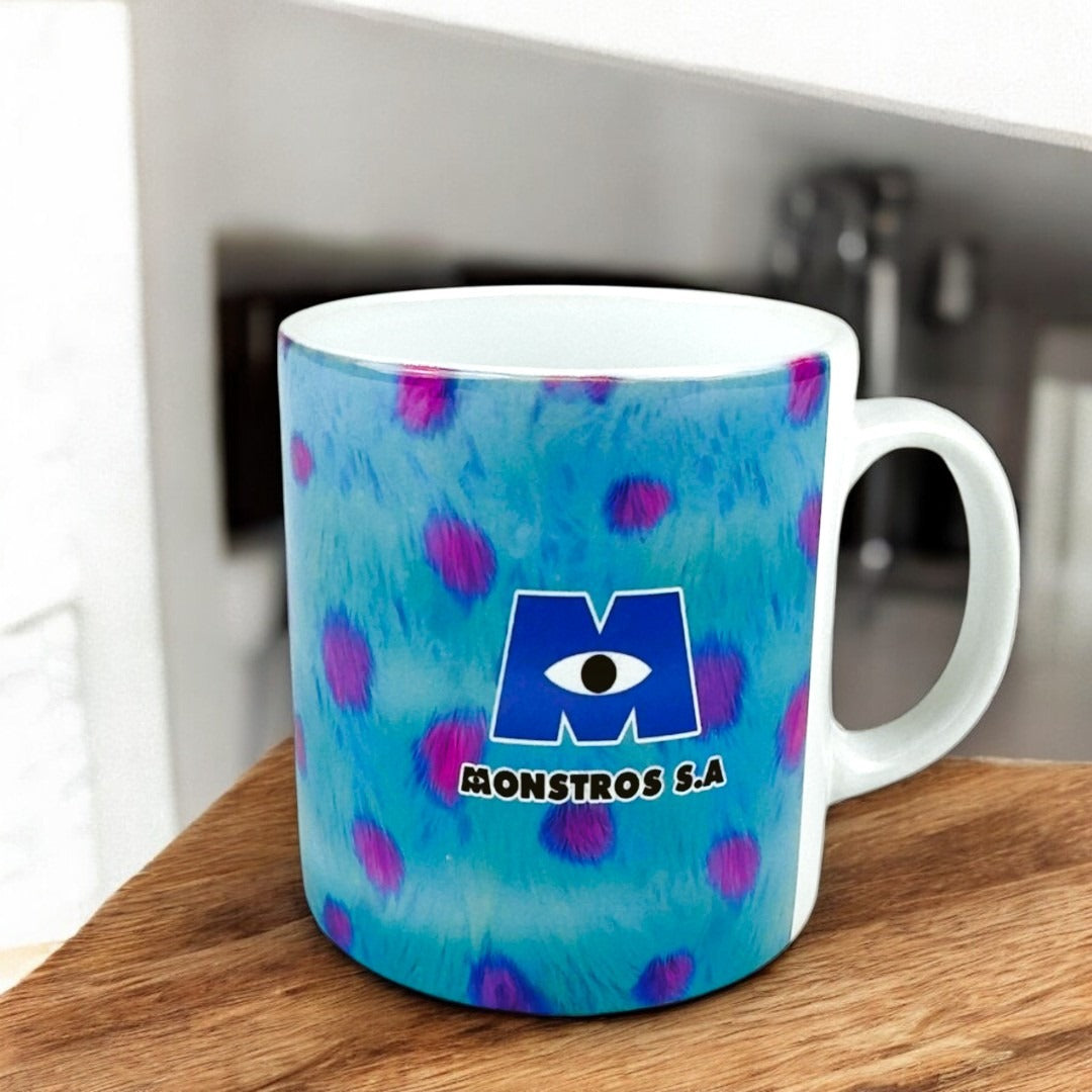 Sevimli Canavarlar Full Baskılı Porselen Kupa Bardak