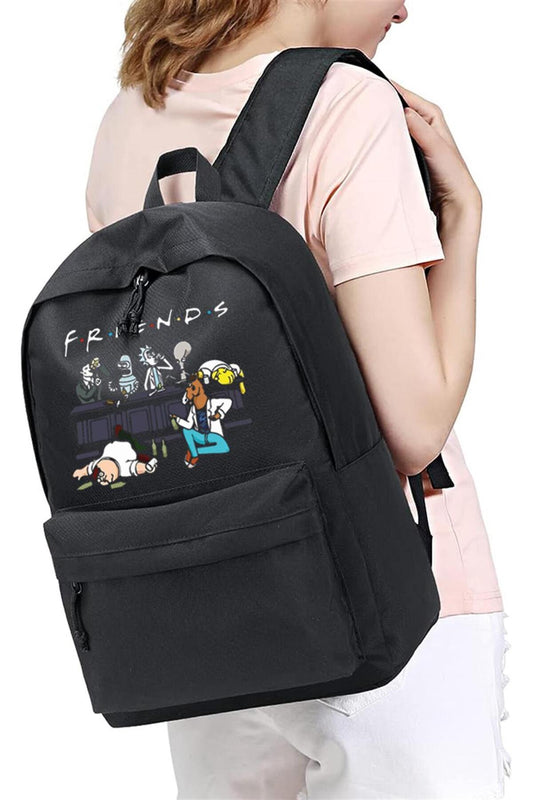 Mayedo Friends Baskılı Unisex Sırt Çantası