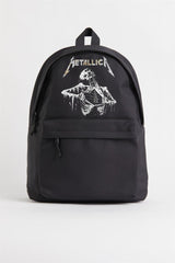 Metallica Skeleton Baskılı Unisex Sırt Çantası