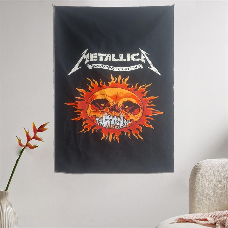 Metallica Sun Duvar Halısı