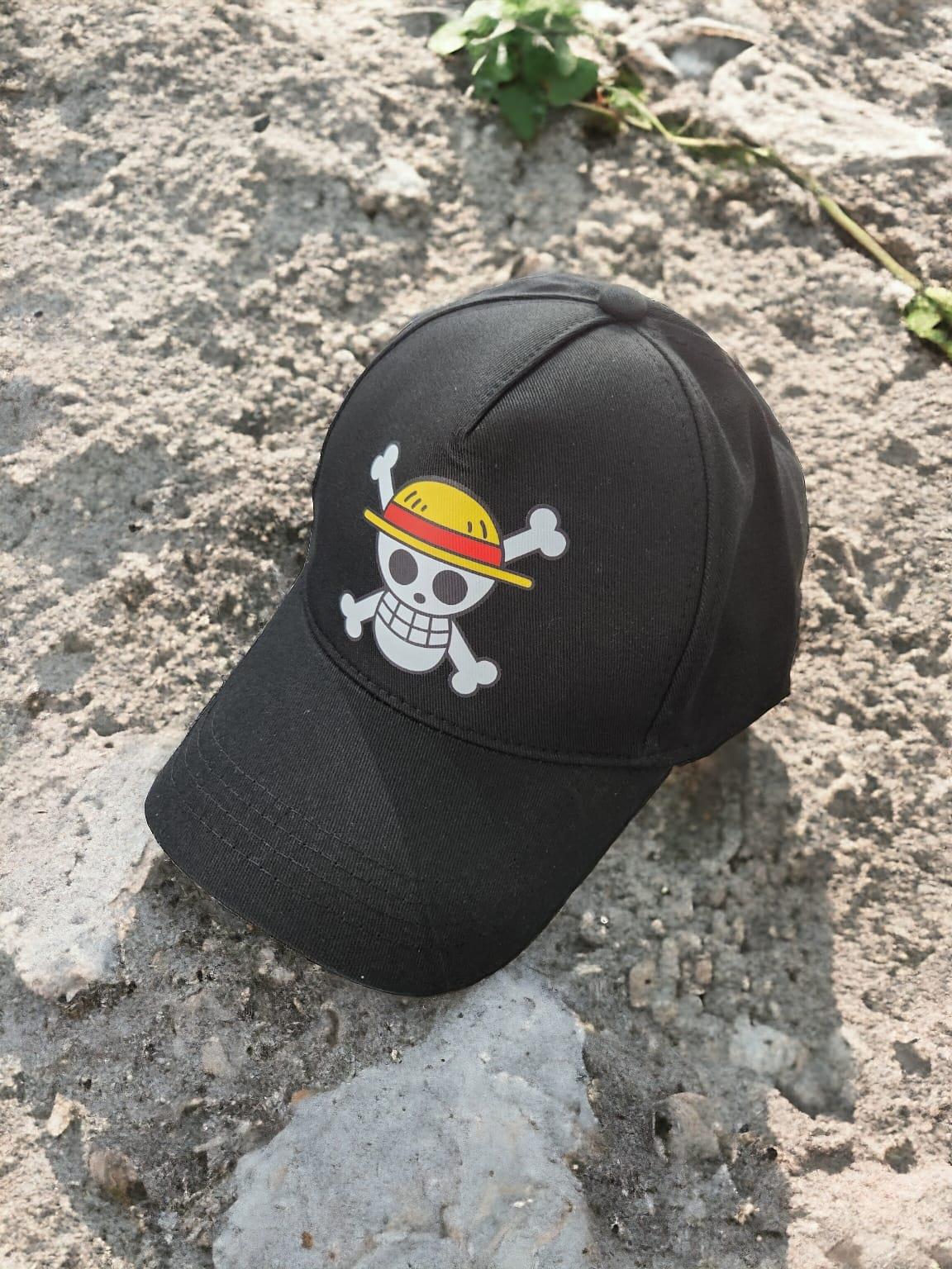 One Piece Siyah Şapka