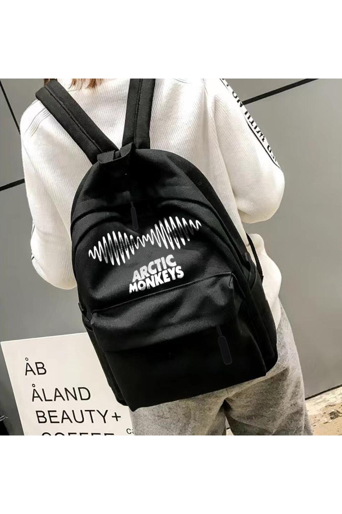 POALMODA Arctic Monkeys Album Baskılı Unisex Sırt Çantası
