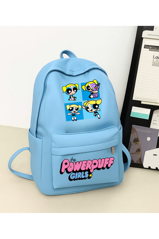 Powerpuffgirls Baskılı Okul, Dershane, Kurs Sırt Çantası